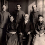 1915 Großeltern Philipp G Eva geb Ehemann Fg14 mit Nachkommen GG