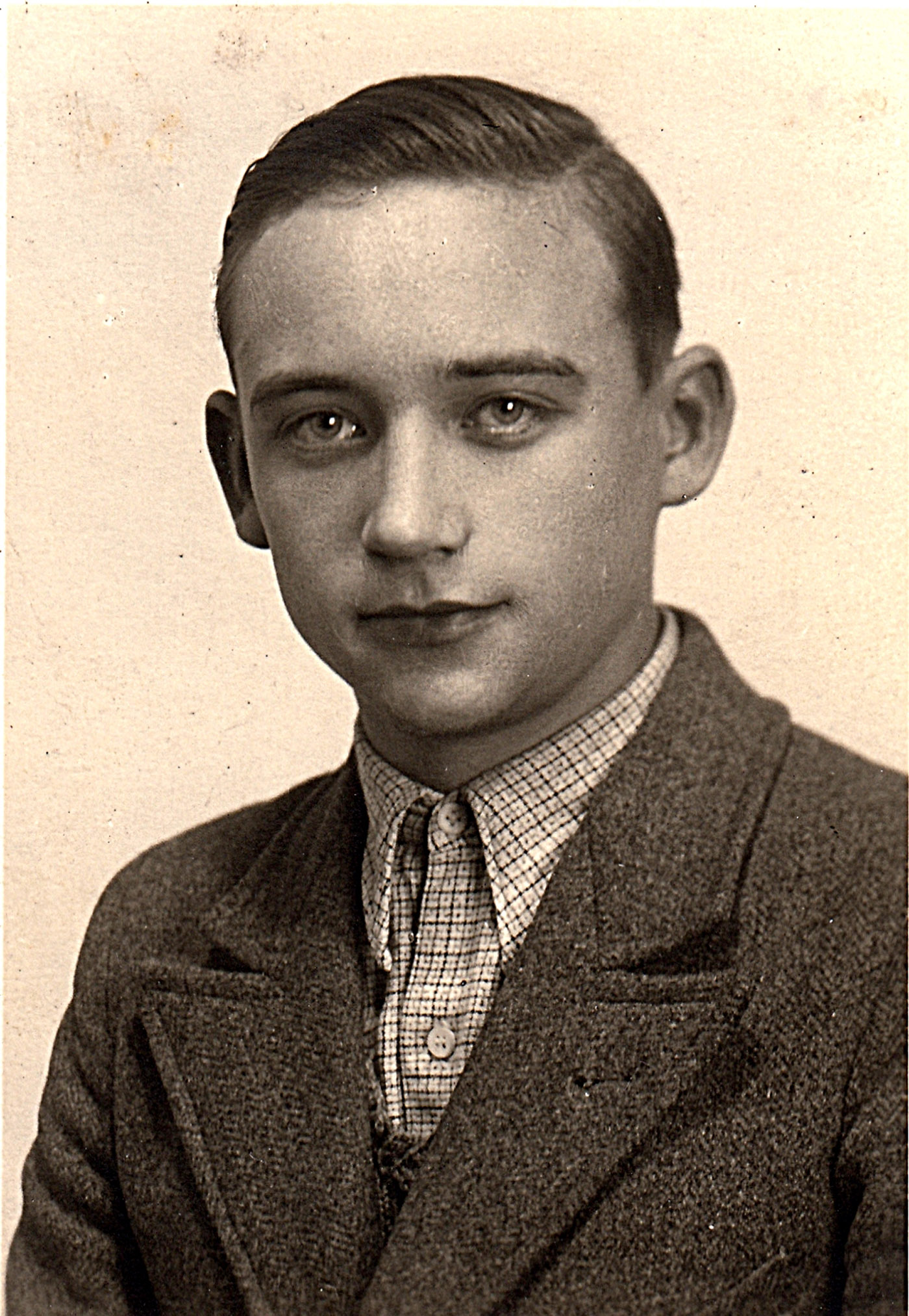 1936 Alois Grimm nach dem Abitur