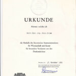 1989 Denkmalschutzpreis