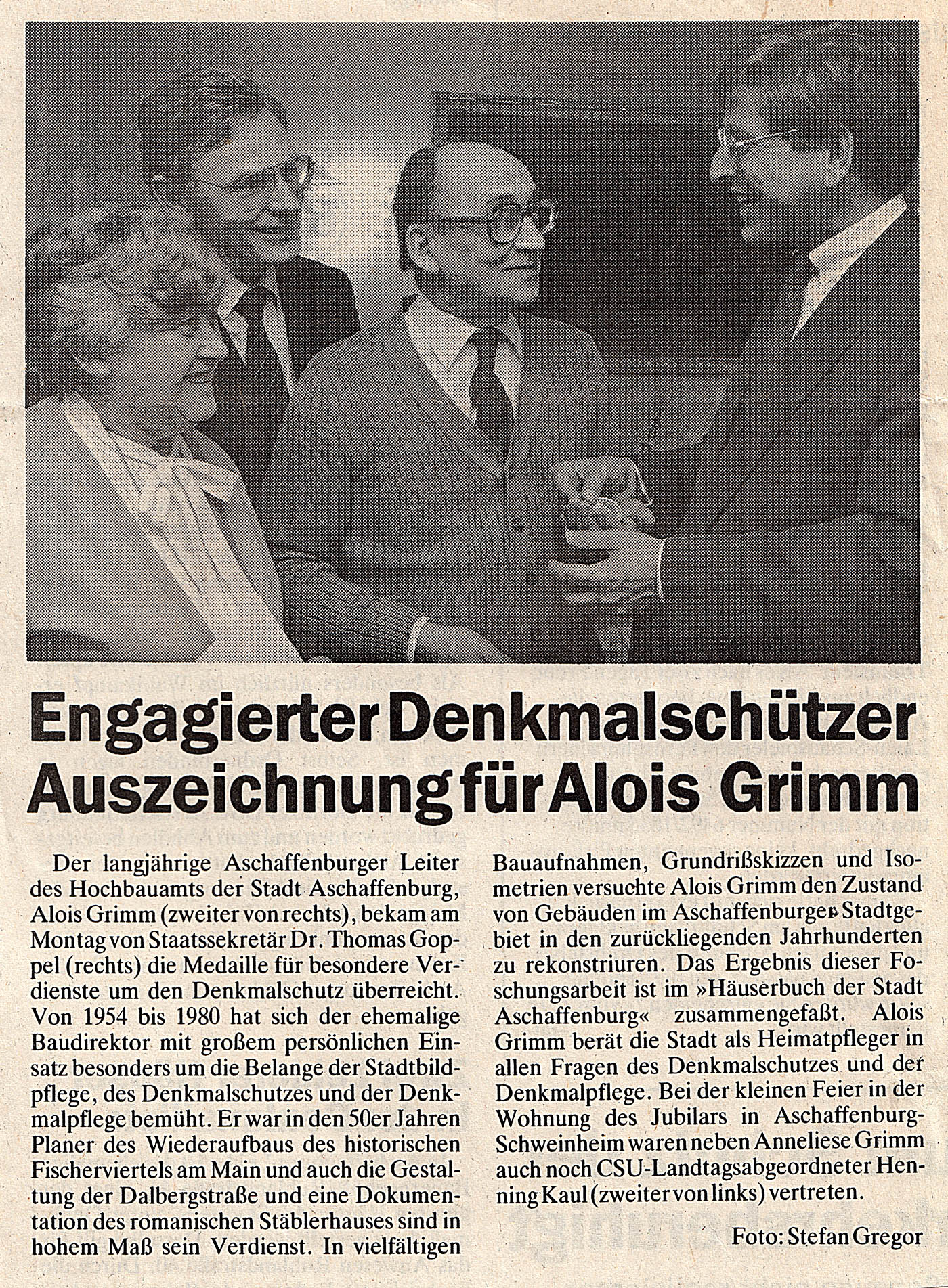 1990 Denkmalschutzpreis Main-Echo v 07