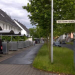 Alois grimm Straße Sicht richtung Würzburger Str