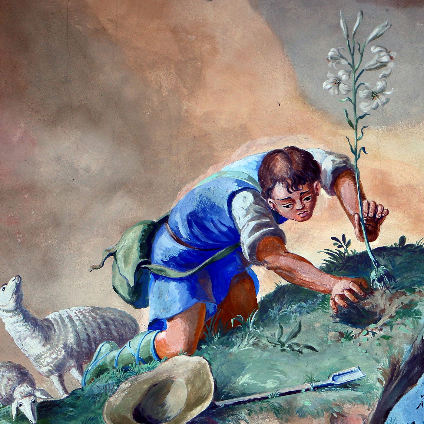 Ausschnitt Decke Sandkirche