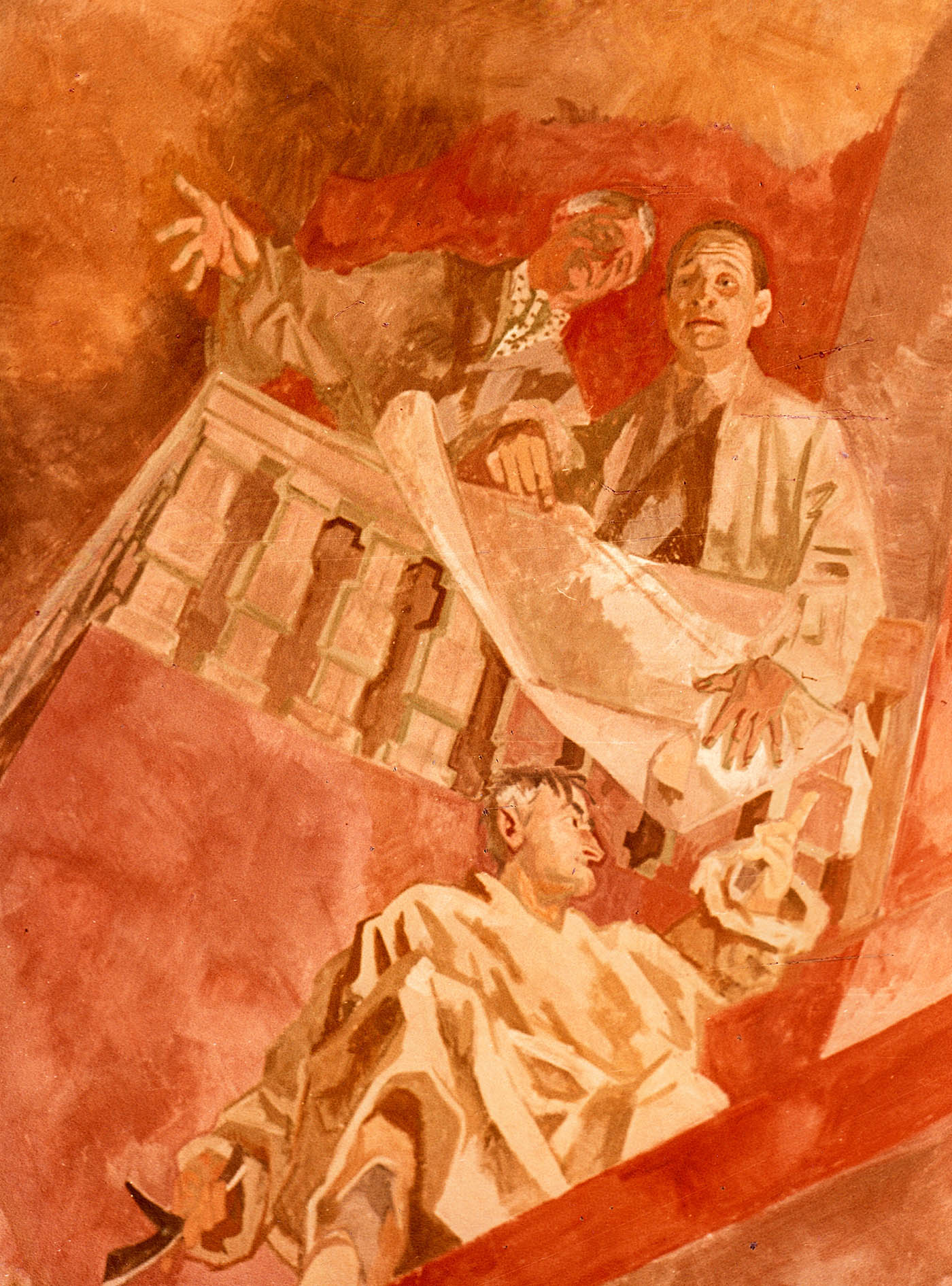 Decke Muttergottespfarrk u Josef Hornung o Ernst schuck A Grimm