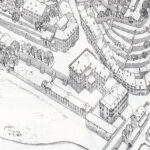 Ansicht um 1846 Isometrie Alois Grimm von 1948