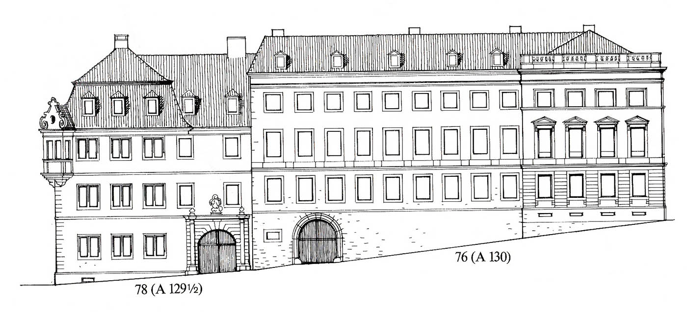 Bassenheimer Hof Erker Dalbergstraße Skizze Alois Grimm