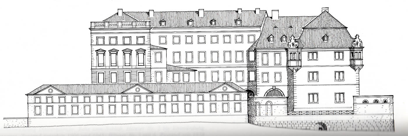 Bassenheimer Mainseite Skizzze Alois Grimm