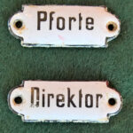 Schilder aus der Meisterschule